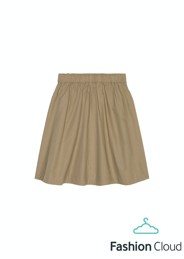 Skirt, a-shape, elastic waist,