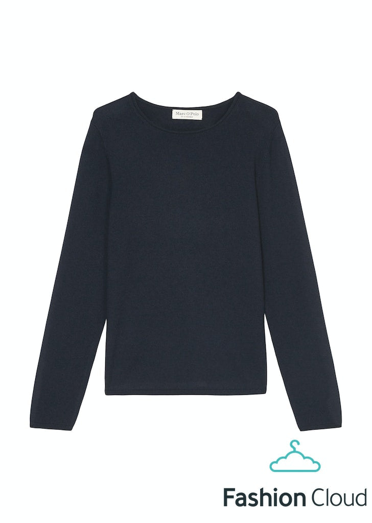 Pullover, longsleeve, round ne