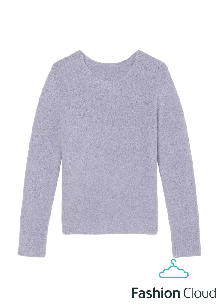 Pullover, longsleeve, round-ne