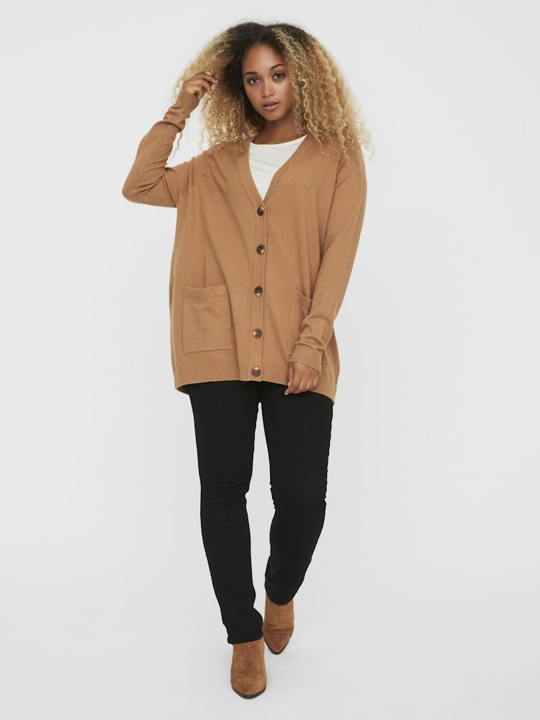 VMCHOU KARIS LS BUTTON CARDIGA