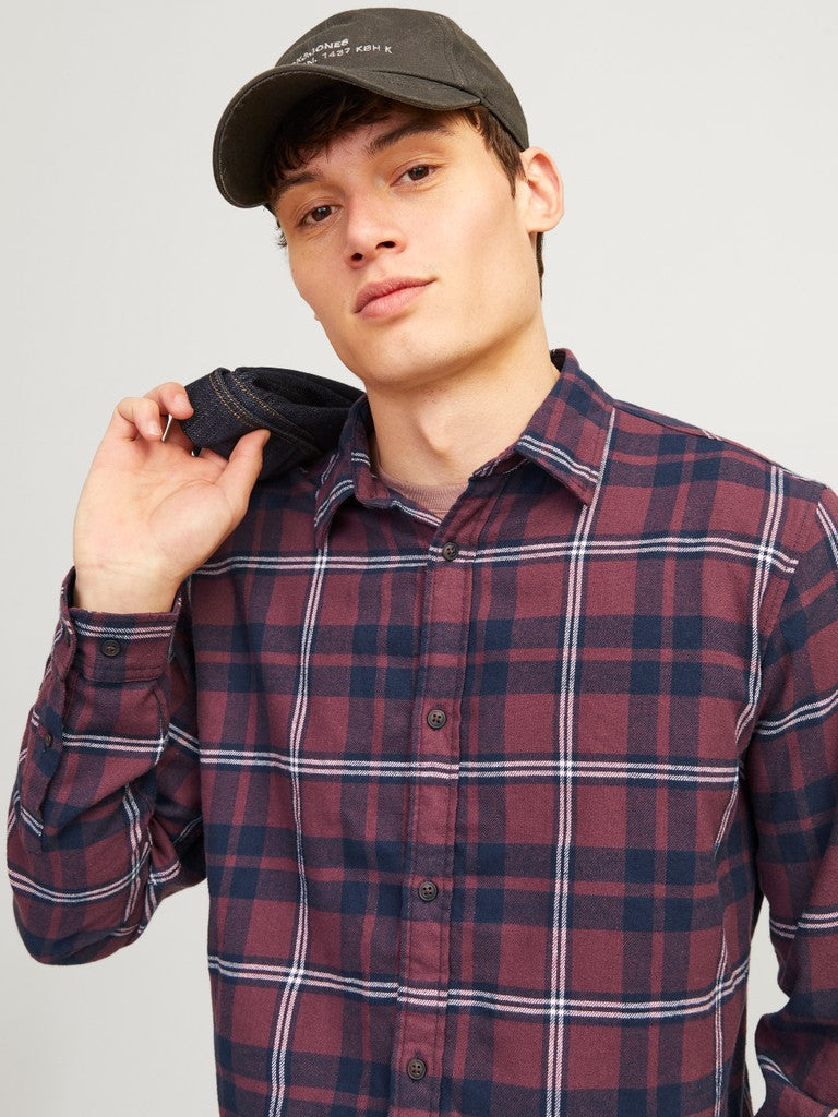 JJJOSHUA FALL FLANNEL SHIRT LS