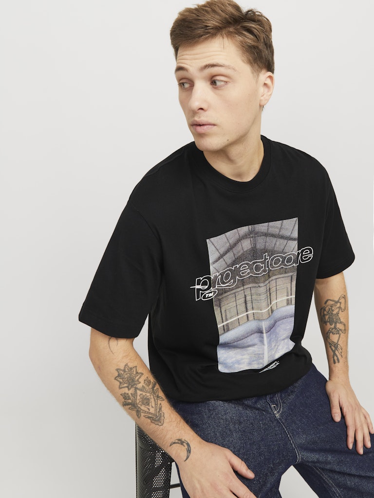JCOUNION PHOTO PRINT TEE SS CR
