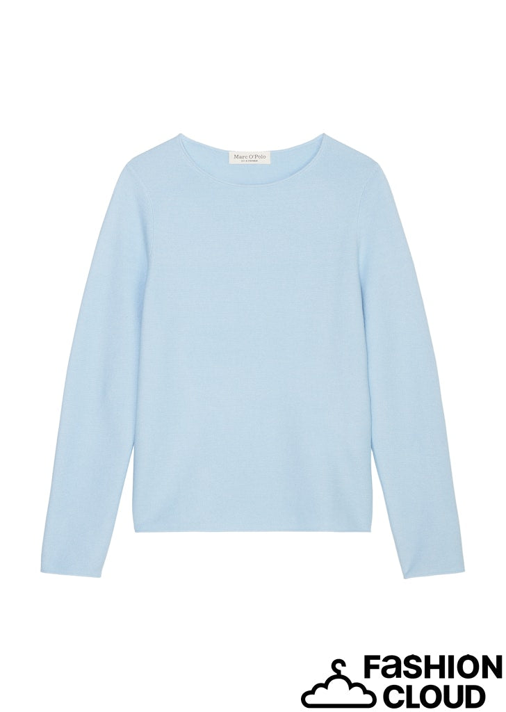 Pullover, longsleeve, boat nec