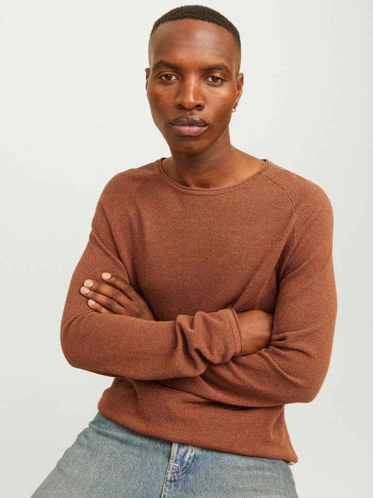 JJEHILL KNIT CREW NECK NOOS