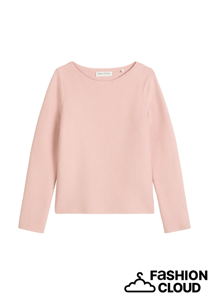 Pullover, longsleeve, boat nec