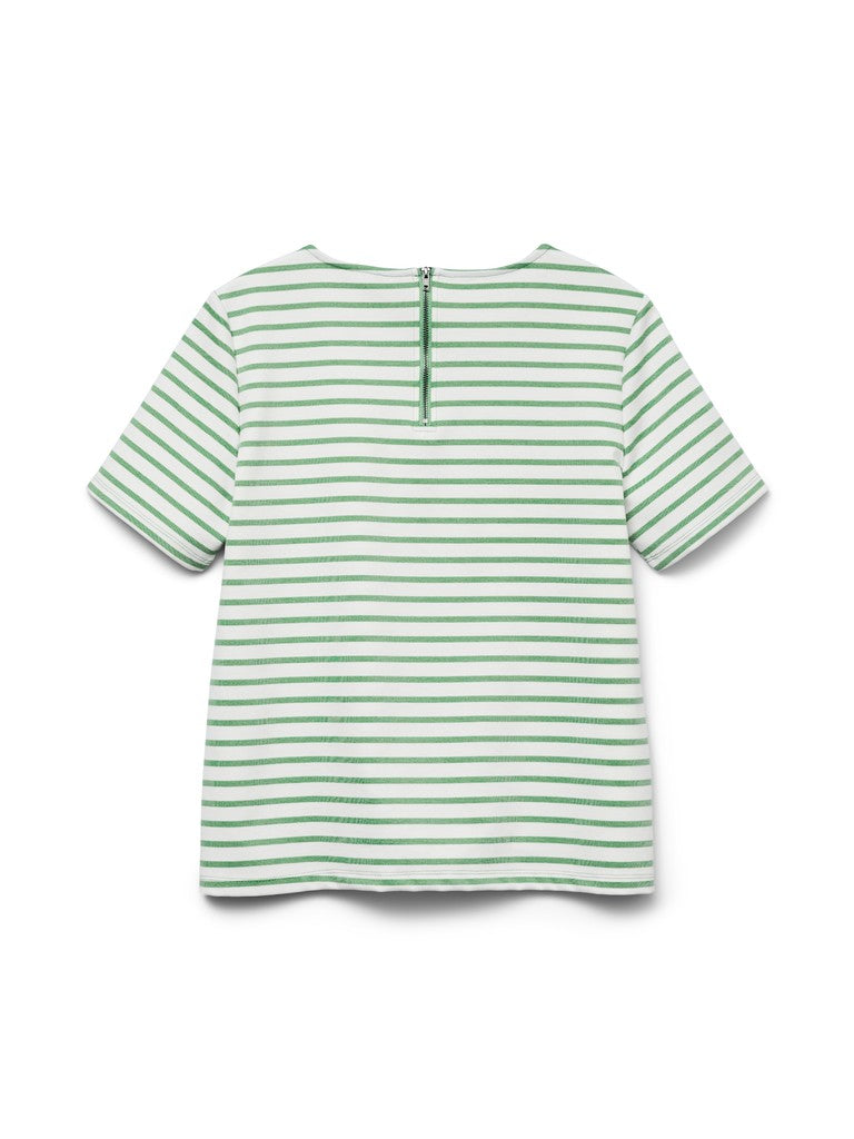 VMABBY SS ZIP TOP JRS NOOS