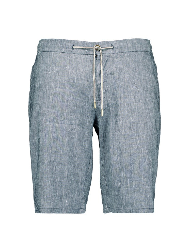 Short Chino With Linen
