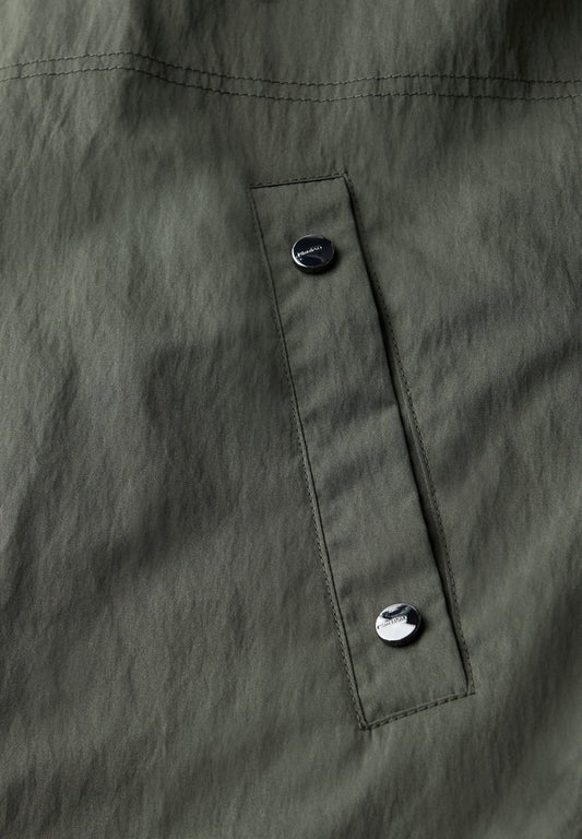 Long Padded Bomber Jkt w. remo