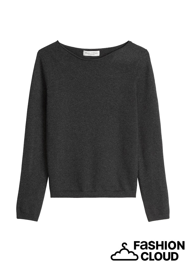 Pullover, longsleeve, boat-nec