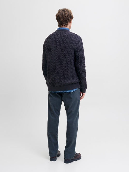 JPRBLUSEAN KNIT CABLE CREW NEC