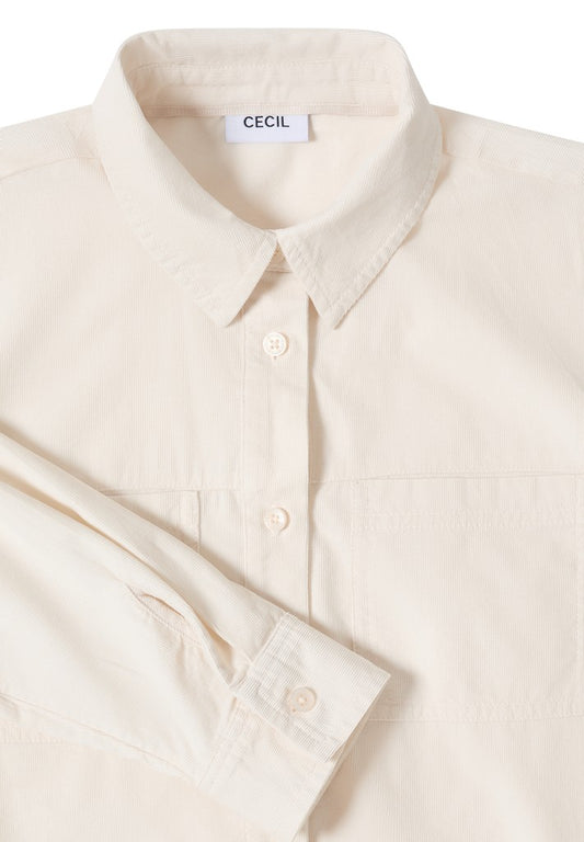 EOS_Corduroy Short Blouse pock
