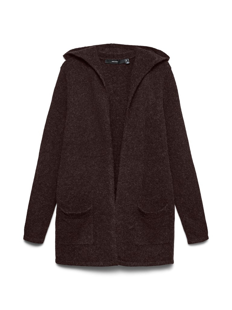 VMDOFFY LS OPEN HOOD CARDIGAN