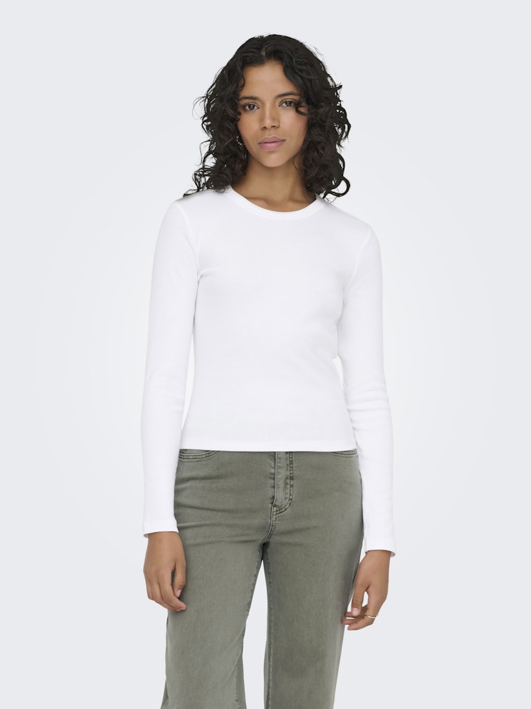ONLVAL L/S O-NECK TOP JRS NOOS