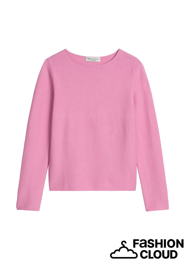 Pullover, longsleeve, boat nec