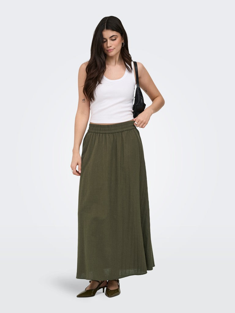 ONLTIZANA LONG SKIRT WVN NOOS