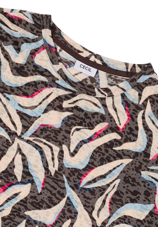 TOS Multi AOP Burnout Shirt