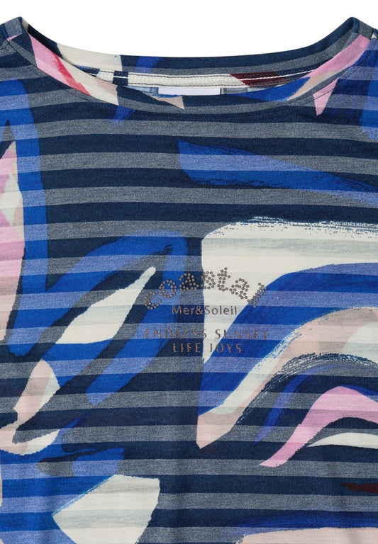 TOS Striped Burnout FP T-Shirt