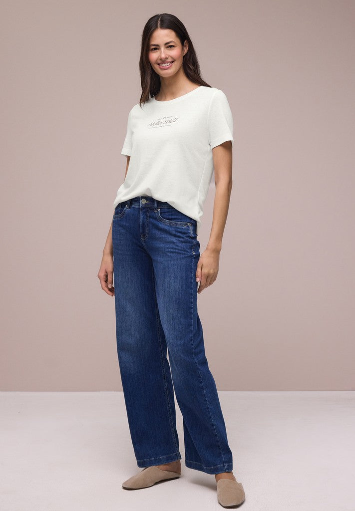 SOL_partprint shirt w.short sl