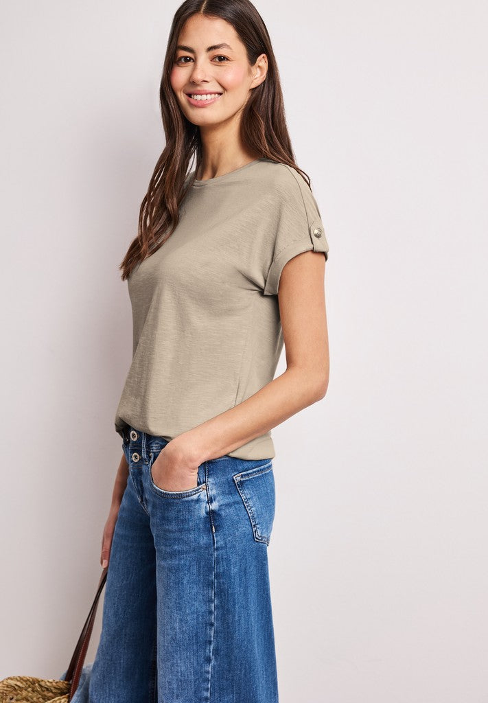 LTD QR basic shirt w.deco butt
