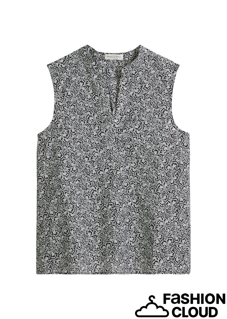 Woven Blouses Sleeveless