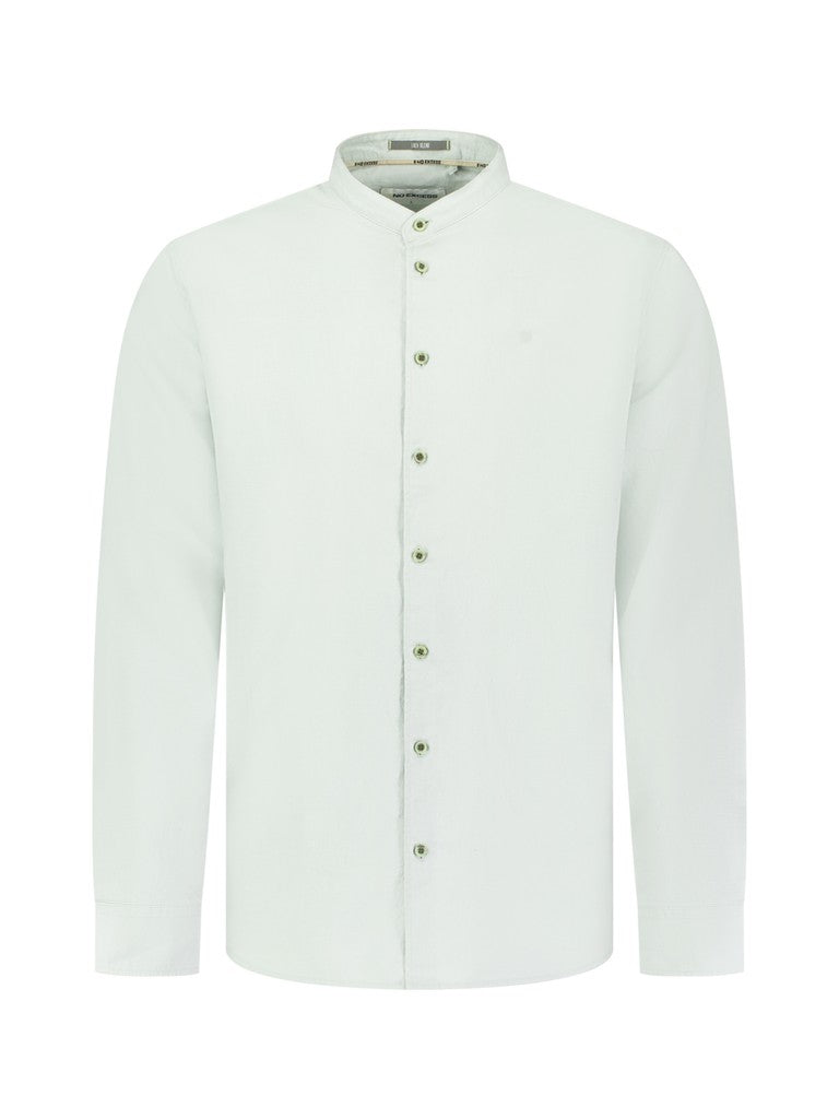 Shirt With Linen Granddad