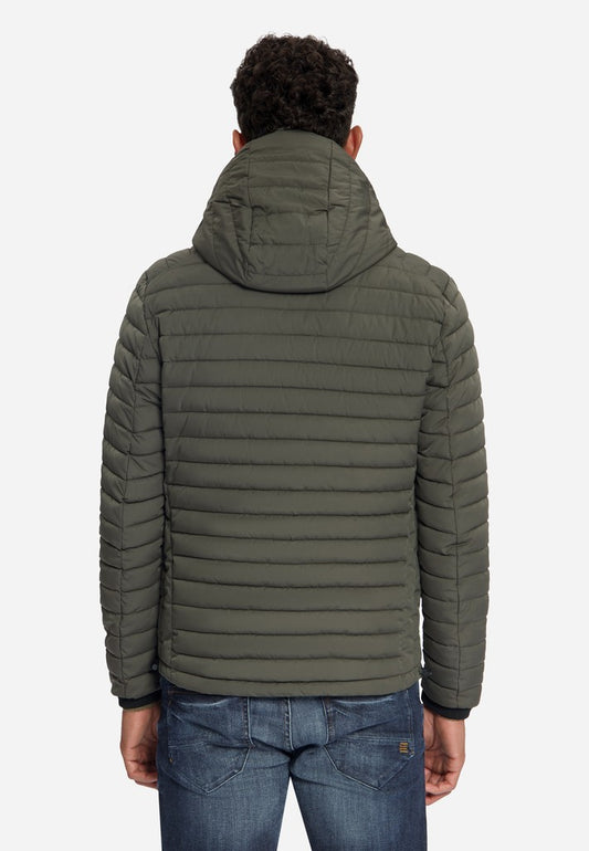 Jacket Hooded Short Fit Padded