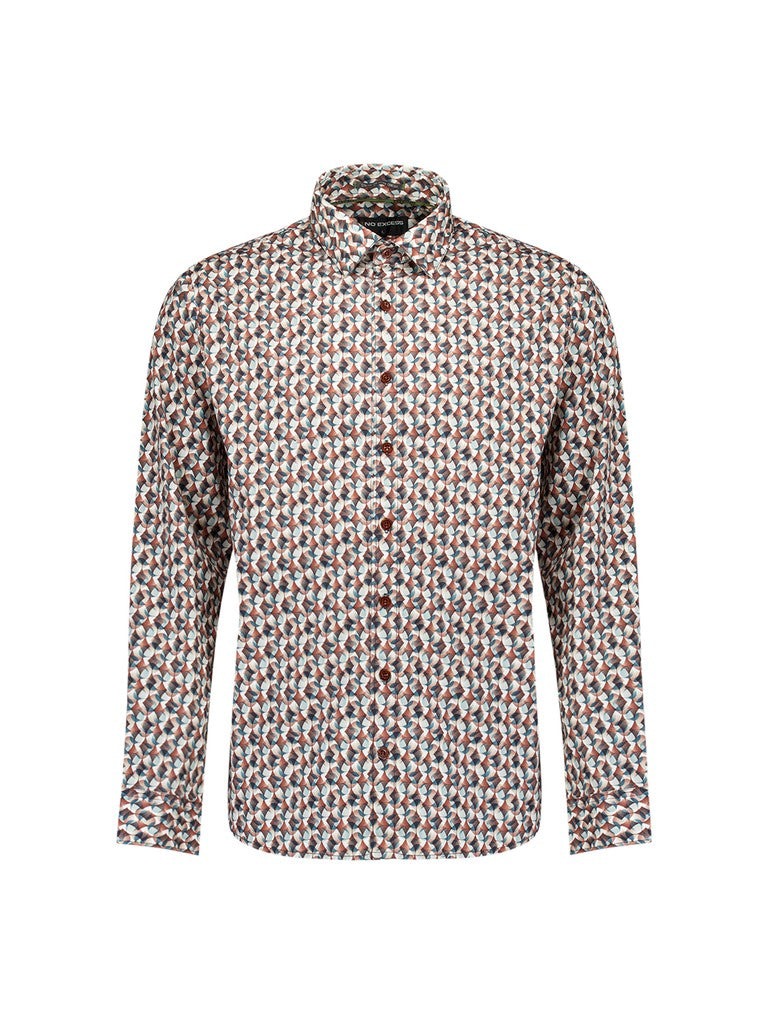 Shirt Stretch Allover Printed