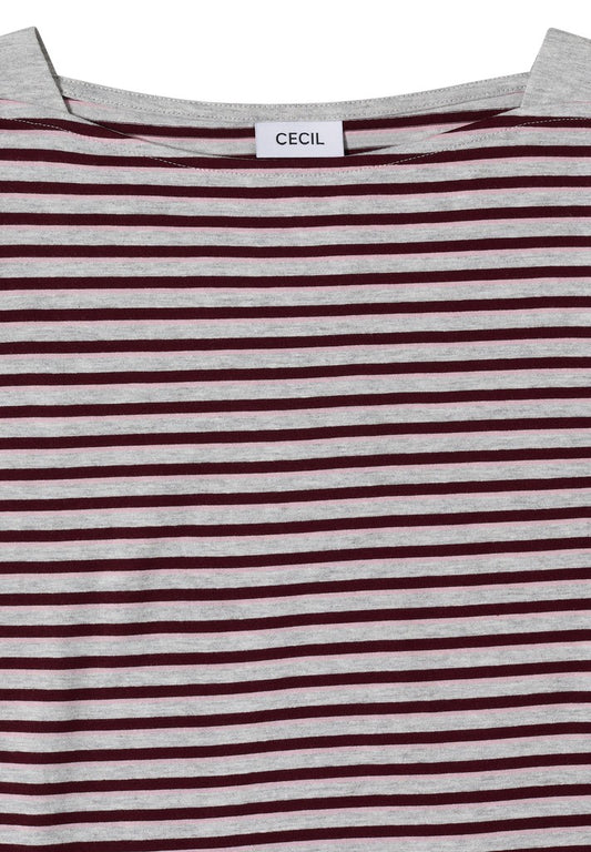 TOS Small Striped Boatneck Shi