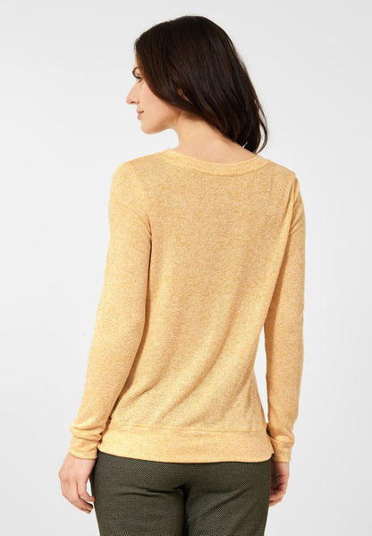 TOS Melange V-Neck