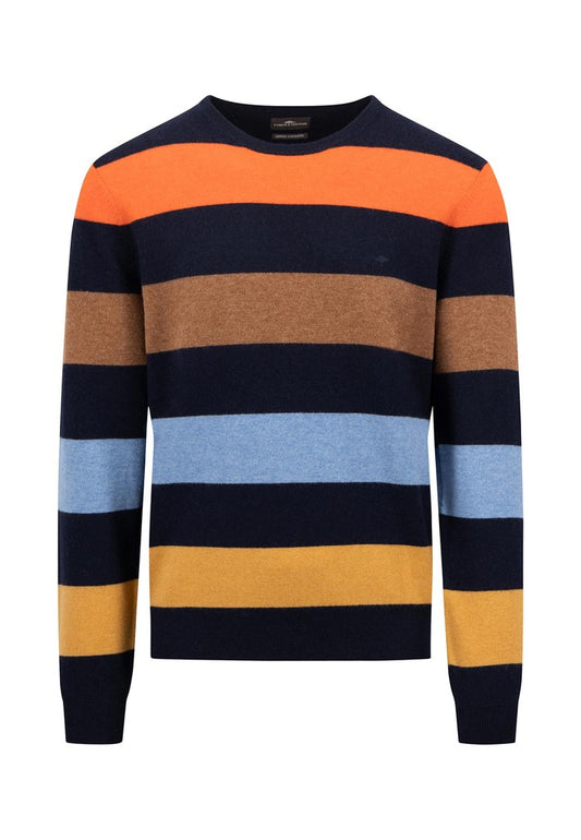 O-Neck, Merino Cashmere, block