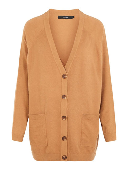VMCHOU KARIS LS BUTTON CARDIGA