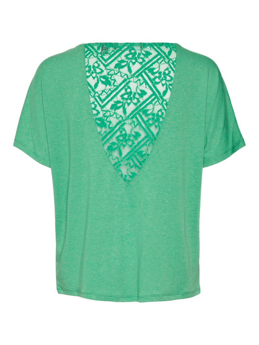 VMMARIJUNE SS LACE TOP JRS
