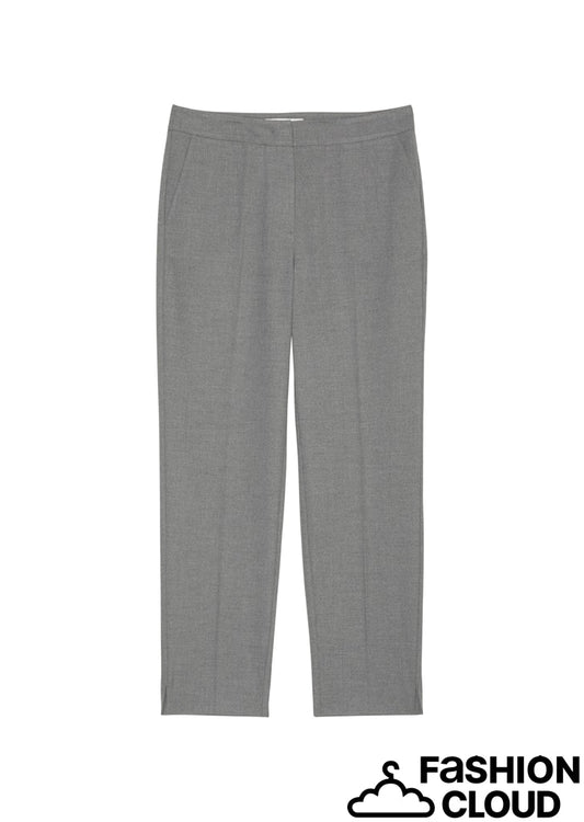Pants, cigarette fit, slit det