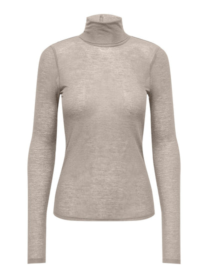 ONLJOANNA L/S ROLLNECK TOP JRS