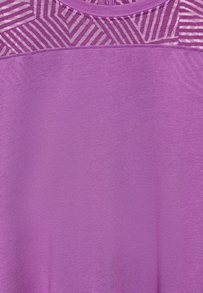 TOS Burnout Mix Shirt Solid