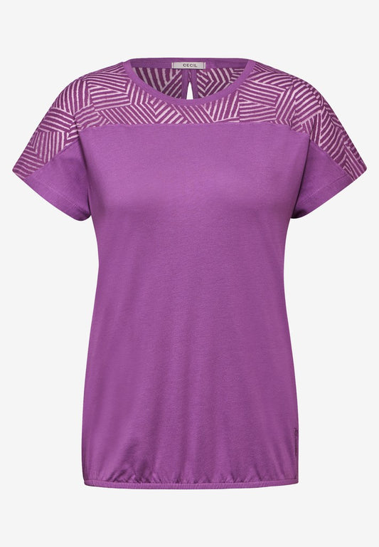 TOS Burnout Mix Shirt Solid