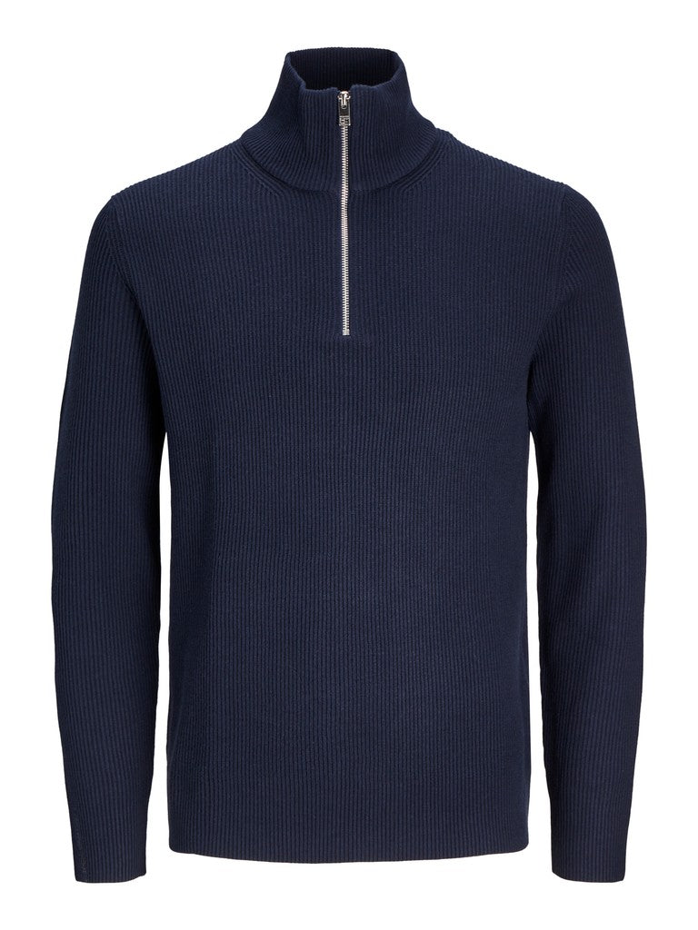 JJEPERFECT KNIT HALF ZIP SN