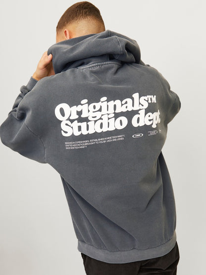 JORVERMONT WASH SWEAT HOOD LN