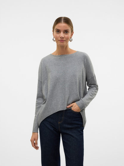 VMBREEZE AURA LS ZIPPER BLOUSE