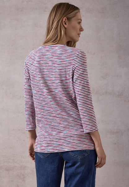 TOS Multi Melange Stripe Shirt