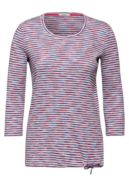 TOS Multi Melange Stripe Shirt