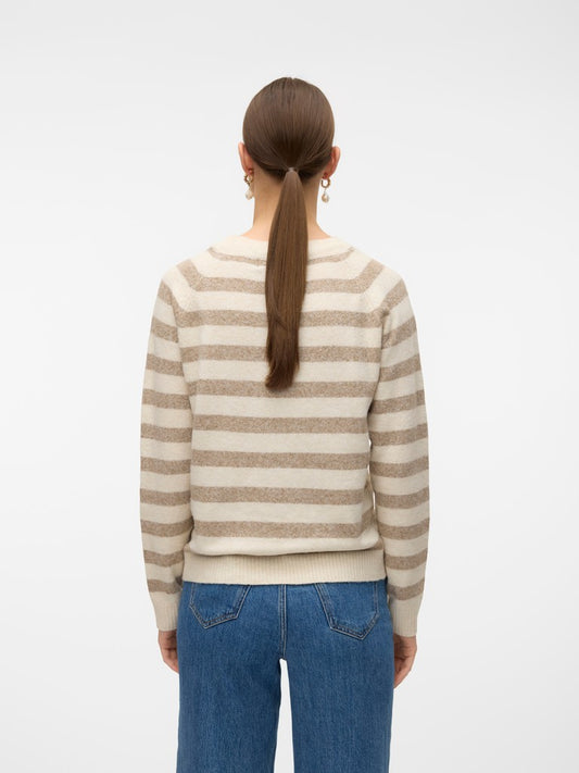 VMDOFFY LS O-NECK BLOUSE GA NO