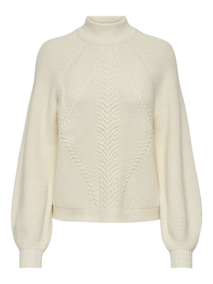 ONLKATIA LS DETAIL HIGHNECK NOOS KN