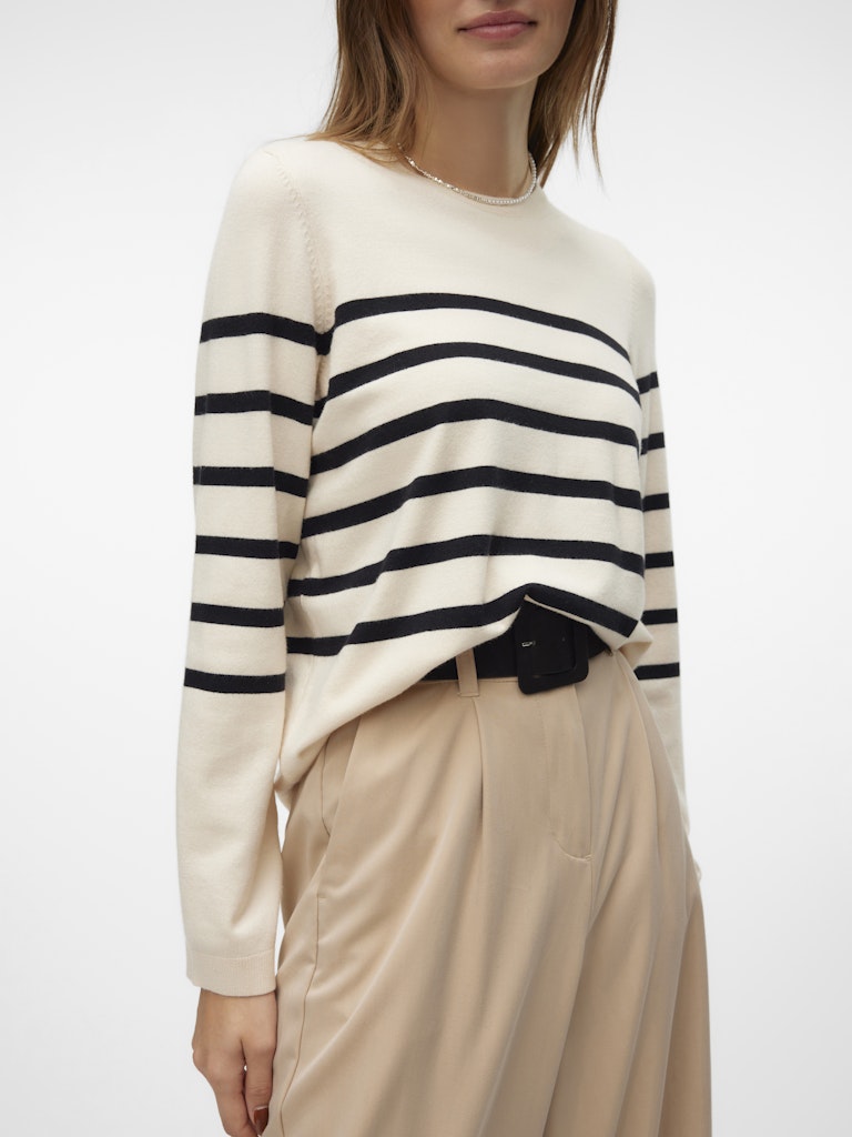 VMSABA PLAIN LS O-NECK PULLOVE