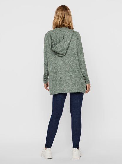 VMDOFFY LS OPEN HOOD CARDIGAN