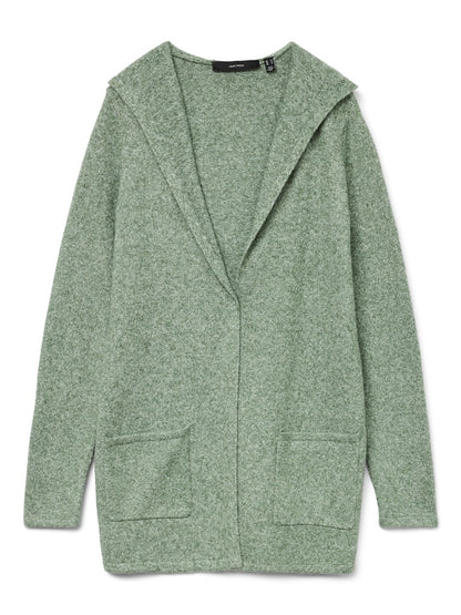 VMDOFFY LS OPEN HOOD CARDIGAN