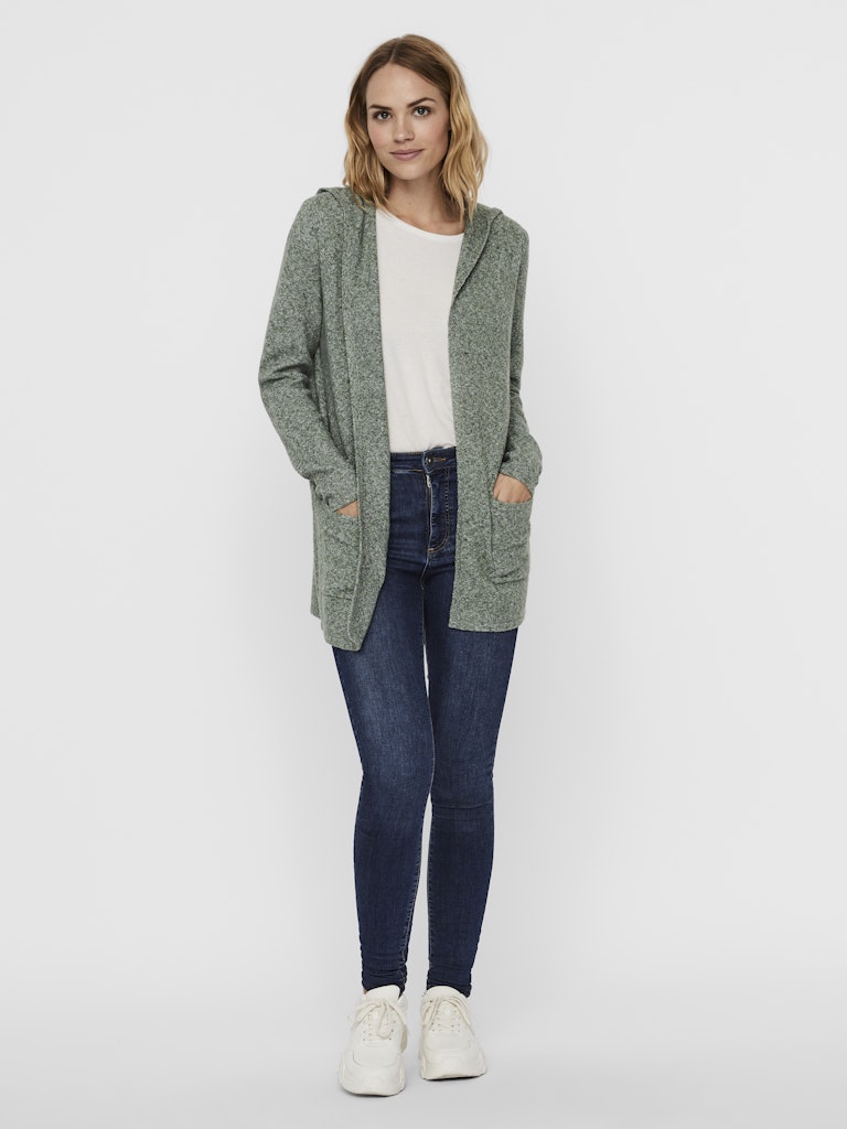 VMDOFFY LS OPEN HOOD CARDIGAN
