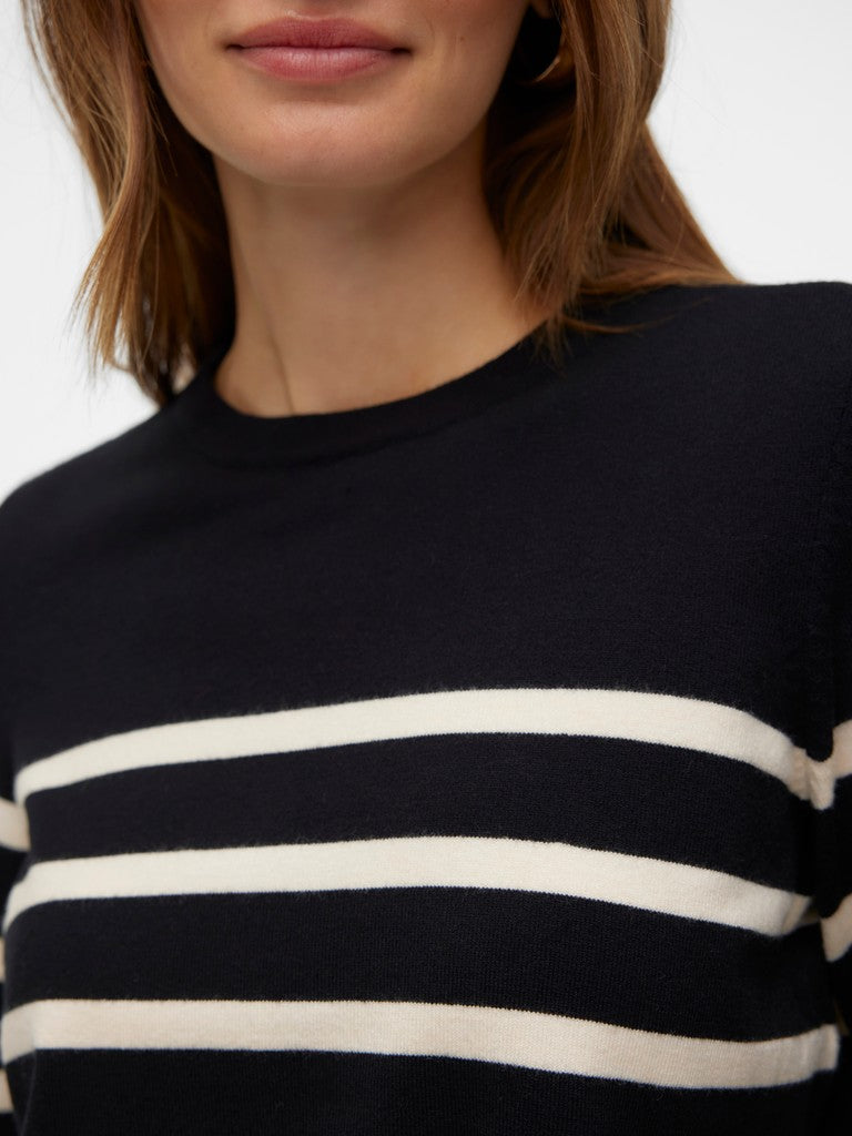 VMSABA PLAIN LS O-NECK PULLOVE