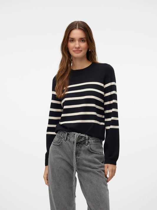 VMSABA PLAIN LS O-NECK PULLOVE