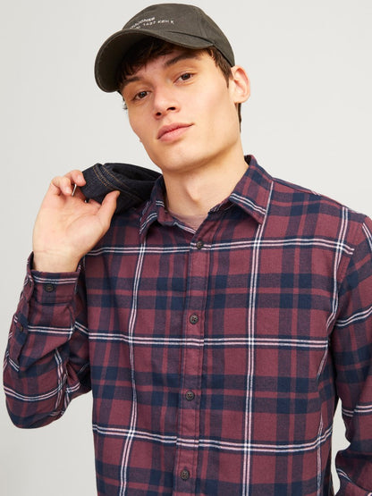 JJJOSHUA FALL FLANNEL SHIRT LS